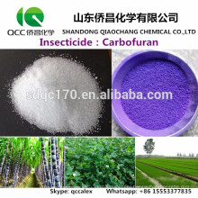 Высокая эффективность Инсектицид Карбофуран / Фурадан 98% TC 3% GR 5% GR 35% SC CAS 1563-66-2